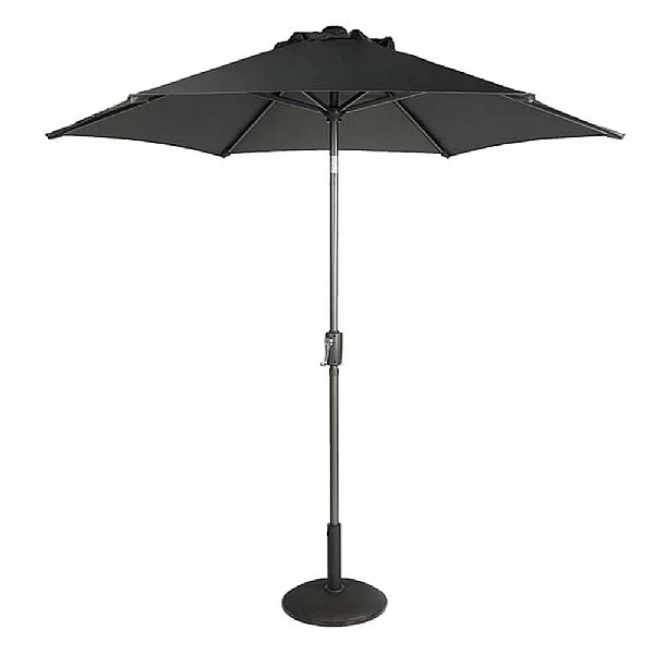Supremo Grey 2.5m Riviera Deluxe Parasol 1 Supremo Grey 2.5m Riviera Deluxe Parasol