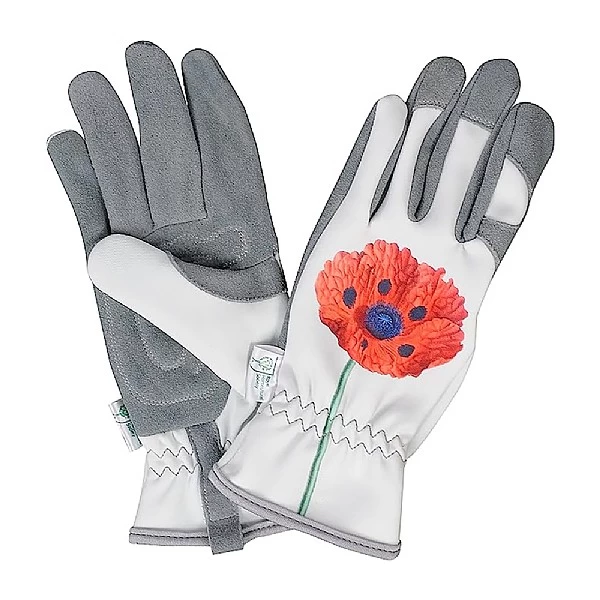 Gold Leaf RHS Collection Chelsea Poppy Gloves 1 Gold Leaf RHS Collection Chelsea Poppy Gloves