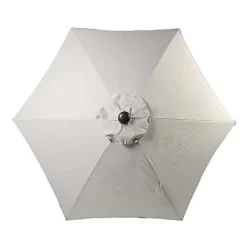 Supremo French Grey 3m Riviera Deluxe Parasol 6 Supremo French Grey 3m Riviera Deluxe Parasol -Garden Care Shop 1135231 2