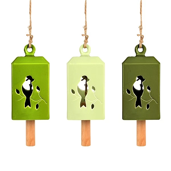 Fallen Fruits Green Ceramic Wind Chime (Assorted Designs) 1 Fallen Fruits Green Ceramic Wind Chime (Assorted Designs)