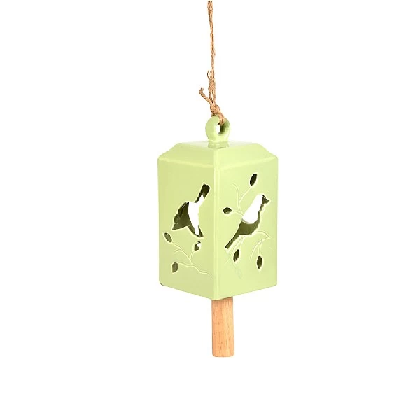 Fallen Fruits Green Ceramic Wind Chime (Assorted Designs) 2 Fallen Fruits Green Ceramic Wind Chime (Assorted Designs) - Image 2