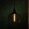 Noma Black Mesh Chloe Pendant With Bulb