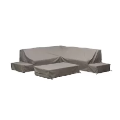 Bramblecrest Vienna Square Modular Sofa & Rectangular Coffee Table Set Covers