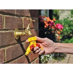 Hozelock Dual Tap Connector -Garden Care Shop 5010646057042 4