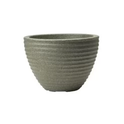 Stewarts 50cm Marble Green Low Honey Garden Pot Planter