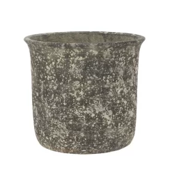 Woodlodge 37cm Rustic Weathered Round Pot