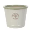 Woodlodge 40cm Cream/Green Glazed Heritage Edwitt Pot