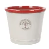 Woodlodge 40cm Red Rim Heritage Glazed Pot
