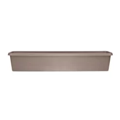 Stewarts 100cm Mocha Terrace Plastic Garden Trough