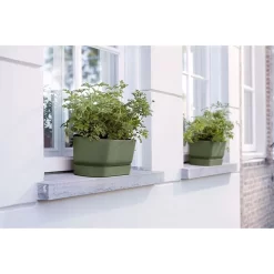 Elho 70cm Leaf Green Greenvillle Long Trough Planter -Garden Care Shop 8711904357733 4