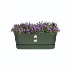 Elho 70cm Living Concrete Greenville Trough Long -Garden Care Shop 8711904357764 3