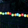 Smart Solar Chinese Lanterns Solar - Set Of 10