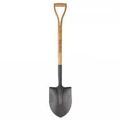 Kent & Stowe Carbon Steel Round Nose Shovel