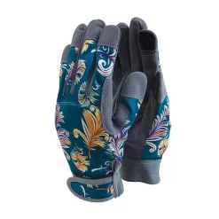 Town & Country Teal Lux-Fit Synthetic Leather Gloves